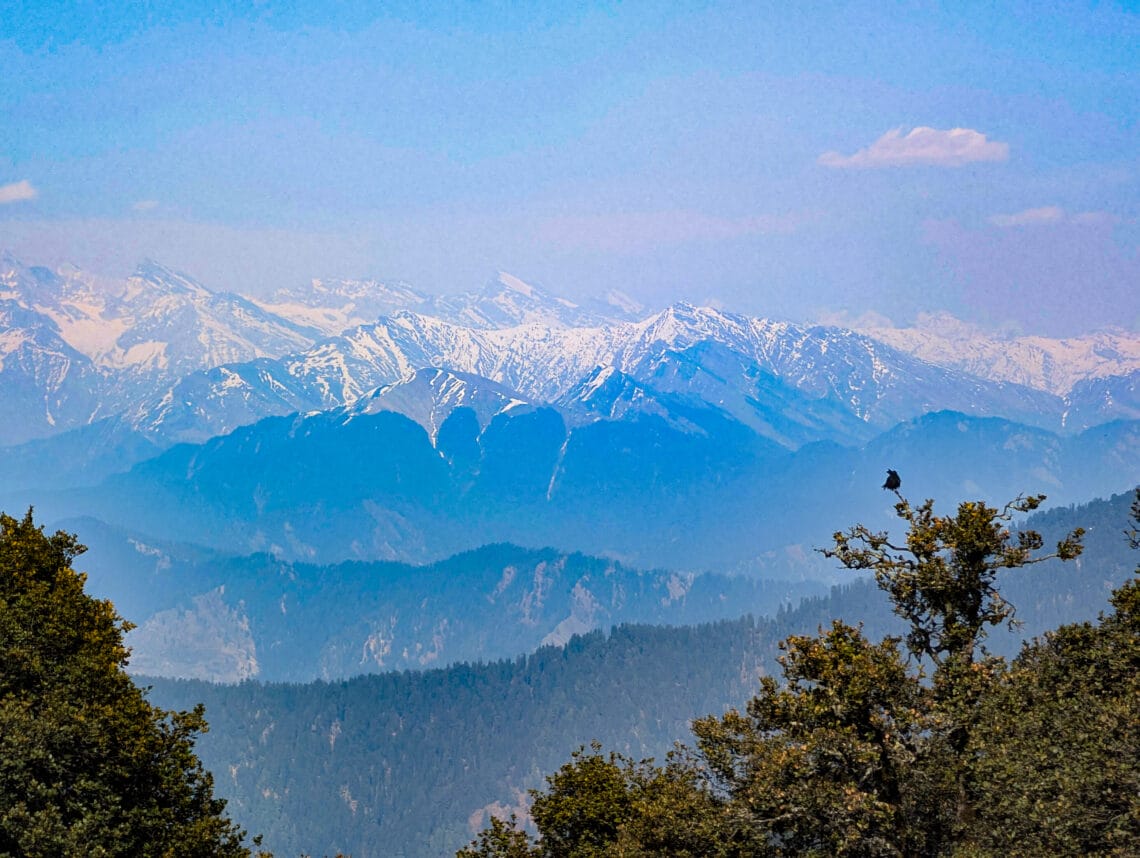 Hatu Peak and Tani Jubbar Lake near Narkanda