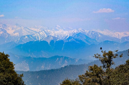 Hatu Peak and Tani Jubbar Lake near Narkanda