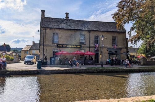Bourton-on-the-Water village in the Cotswolds