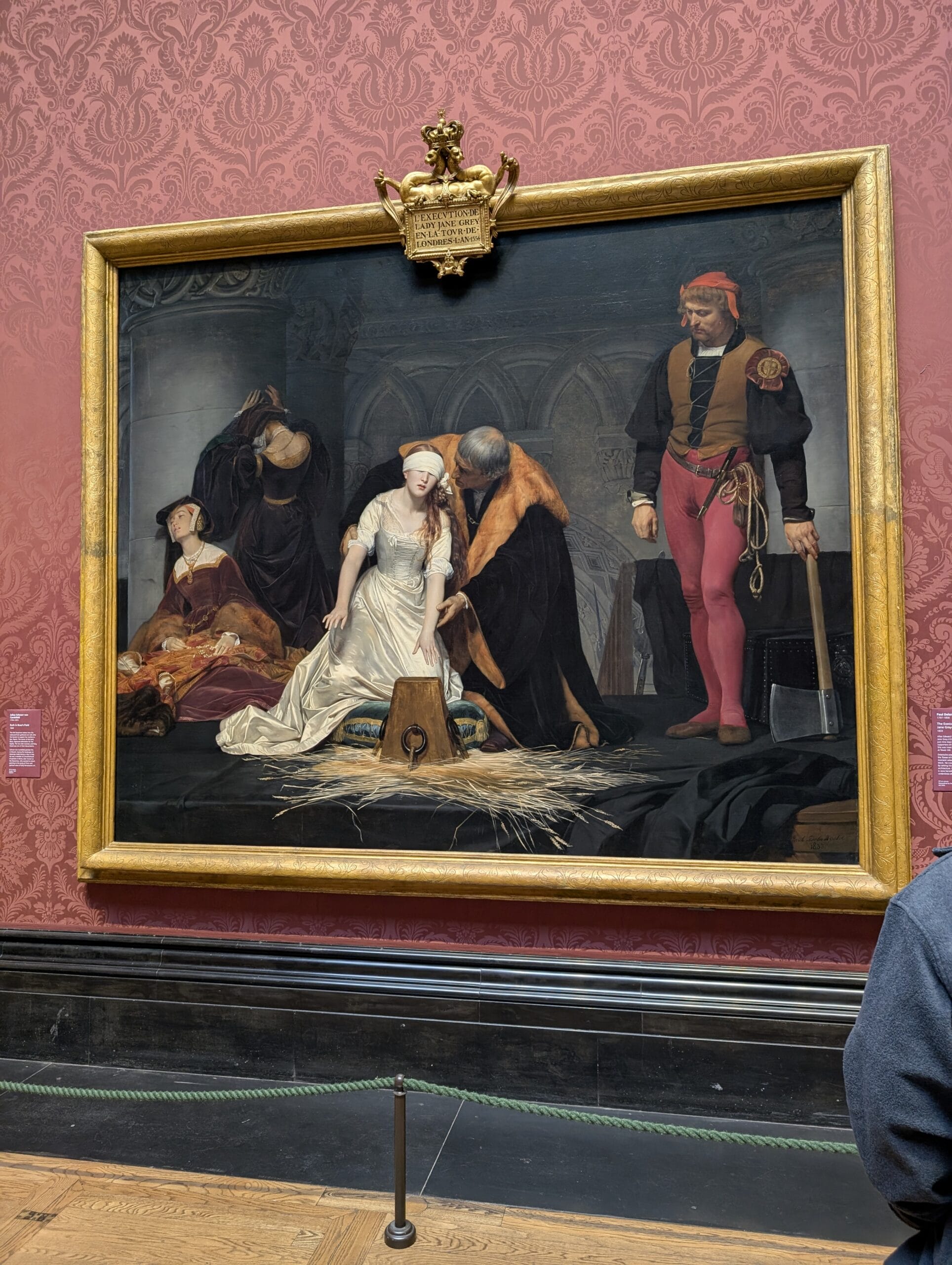 The Execution of Lady Jane Grey by Paul Delaroche