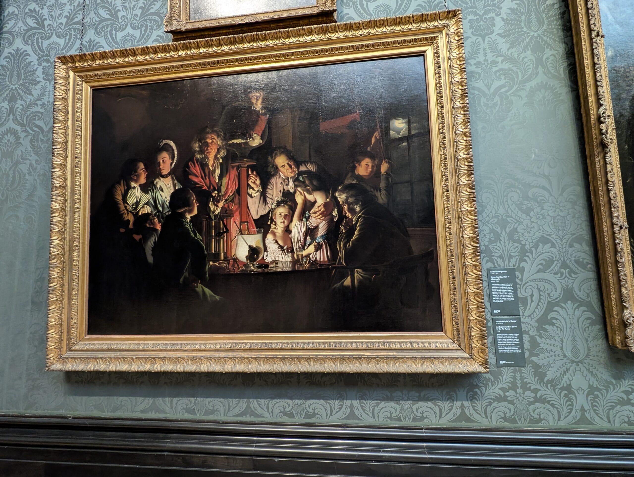 An Experiment on a Bird in the Air Pump by Joseph Wright of Derby