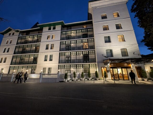 Oberoi Cecil hotel on Mall Road, from my Shimla travel blog