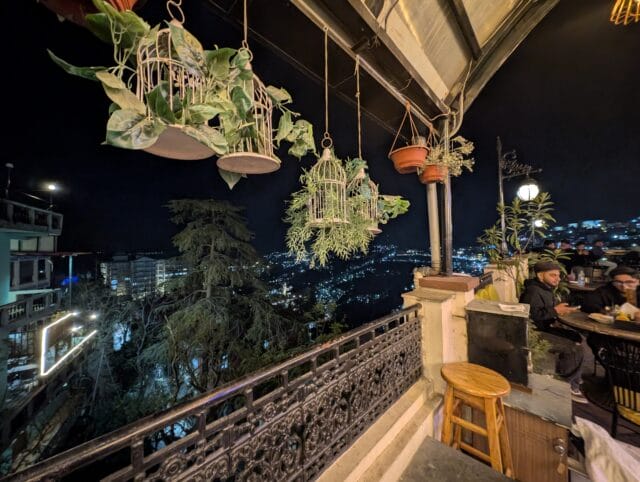 Cafe Shimla Times on Mall Road, Shimla