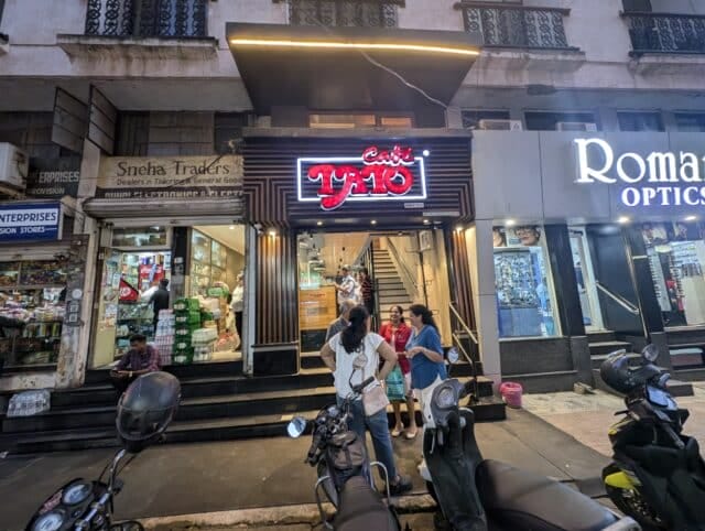 Cafe Tato in Panjim, Goa