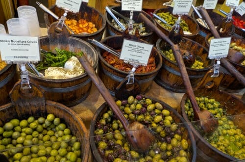 Covent Garden, Borough Market and Spitalfields Market in London