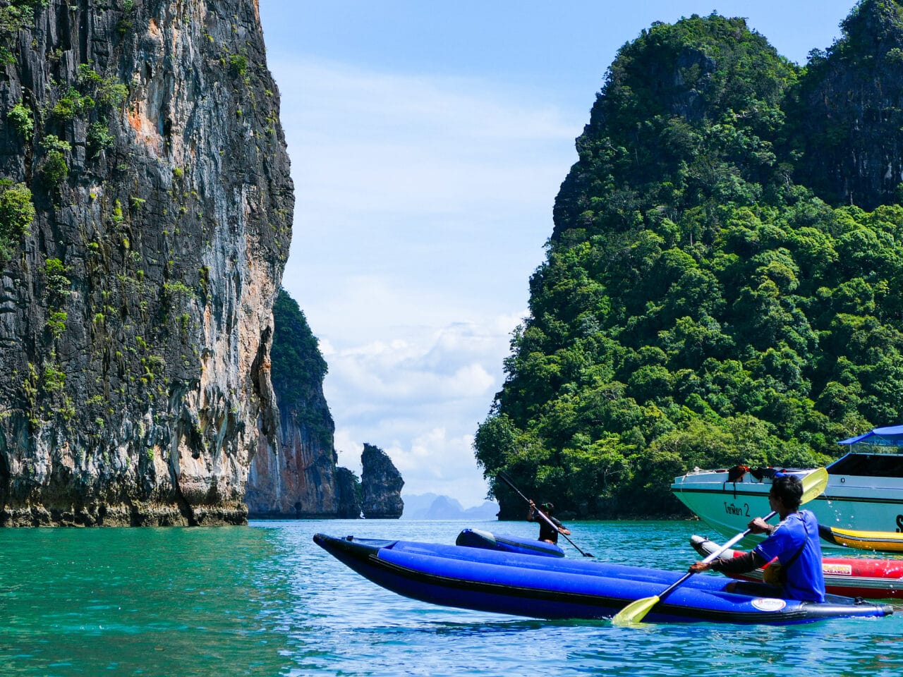 Kayaking in Phang Nga Bay